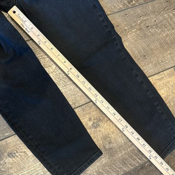 Sam Edelman Women's The Stiletto High Rise Skinny Crop Jean Black Wash Size 32 - Picture 4 of 9